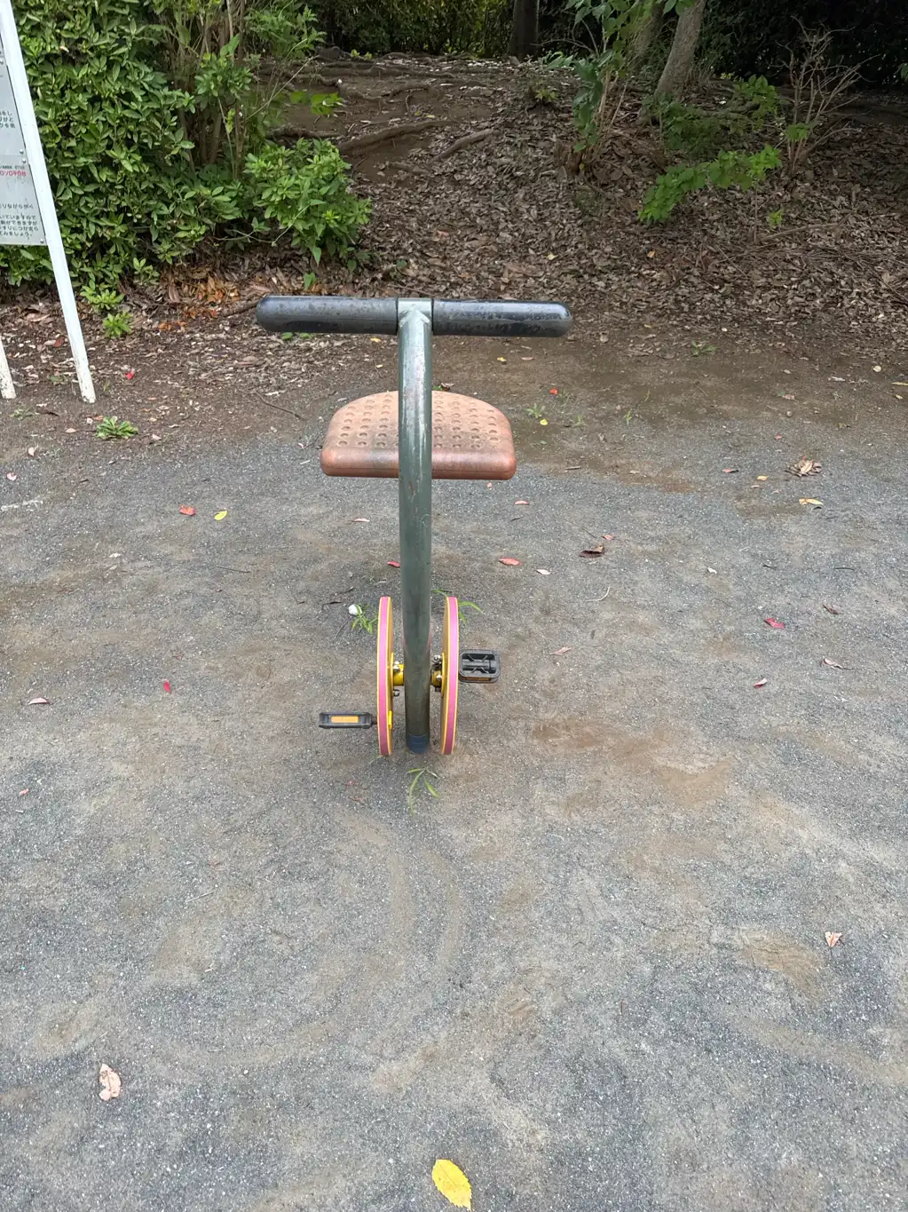 ペダルが外れています