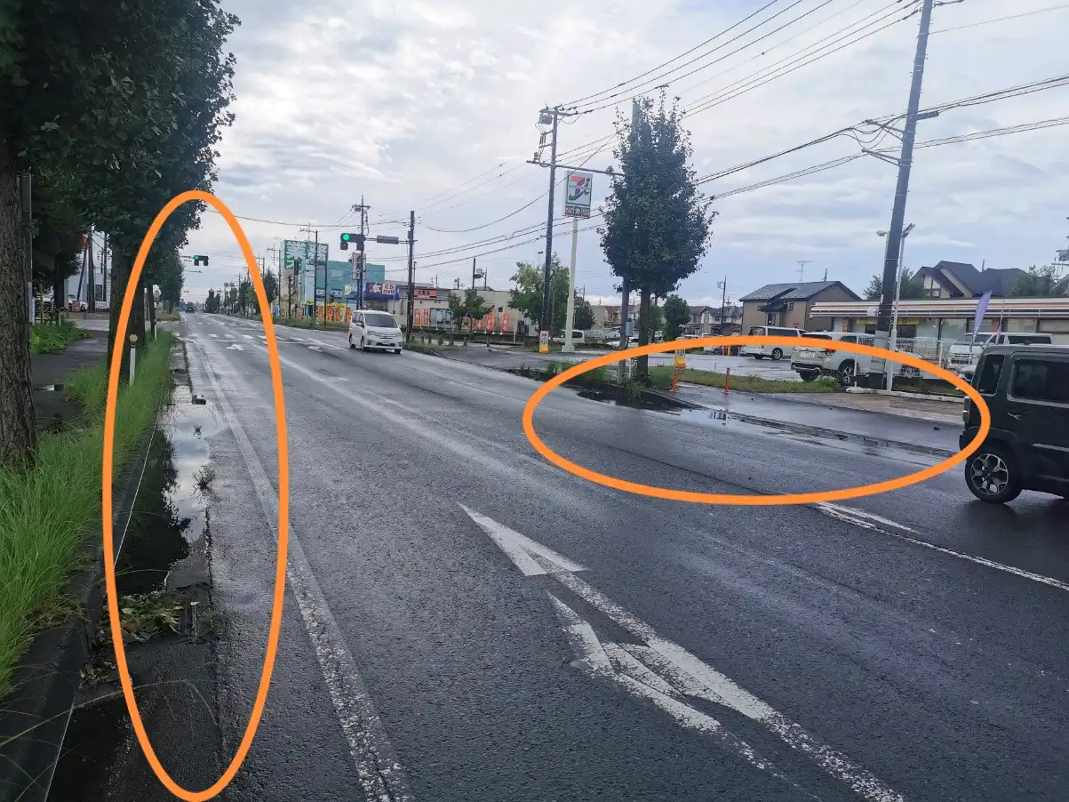 ふれあい美園冠水
