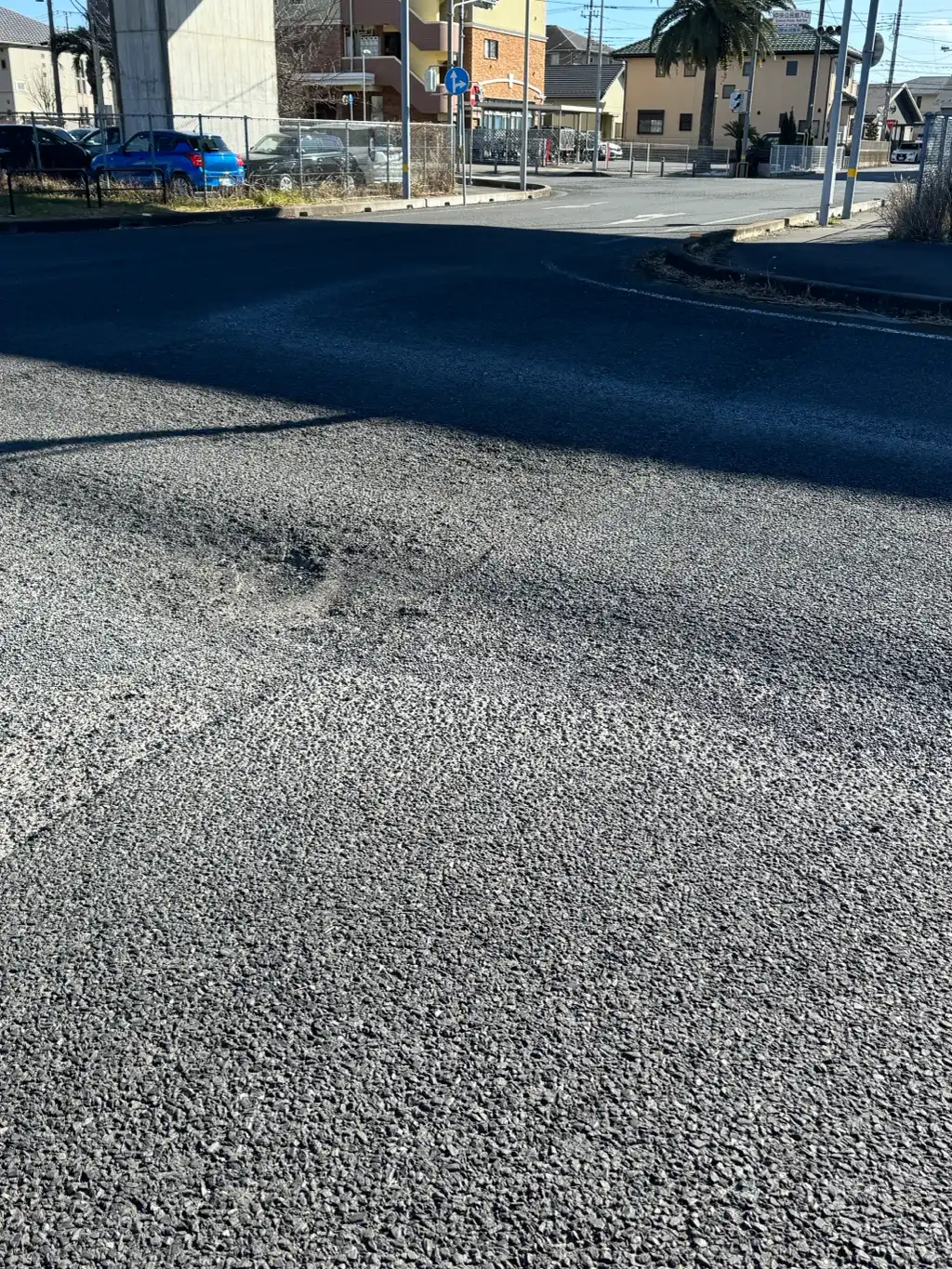 道路の陥没、破損について