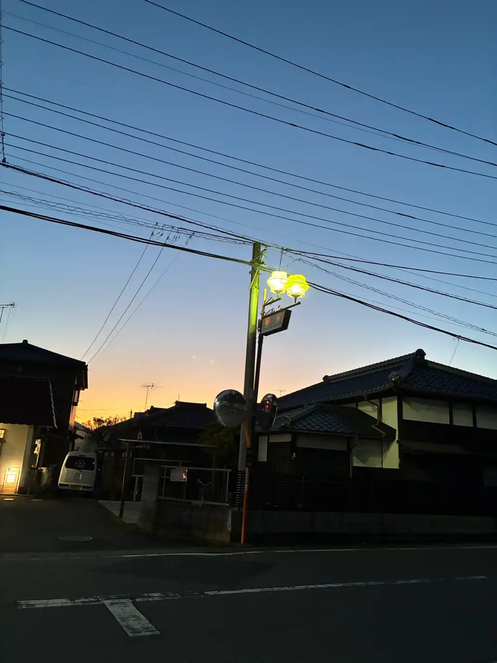 街灯の球切れ
