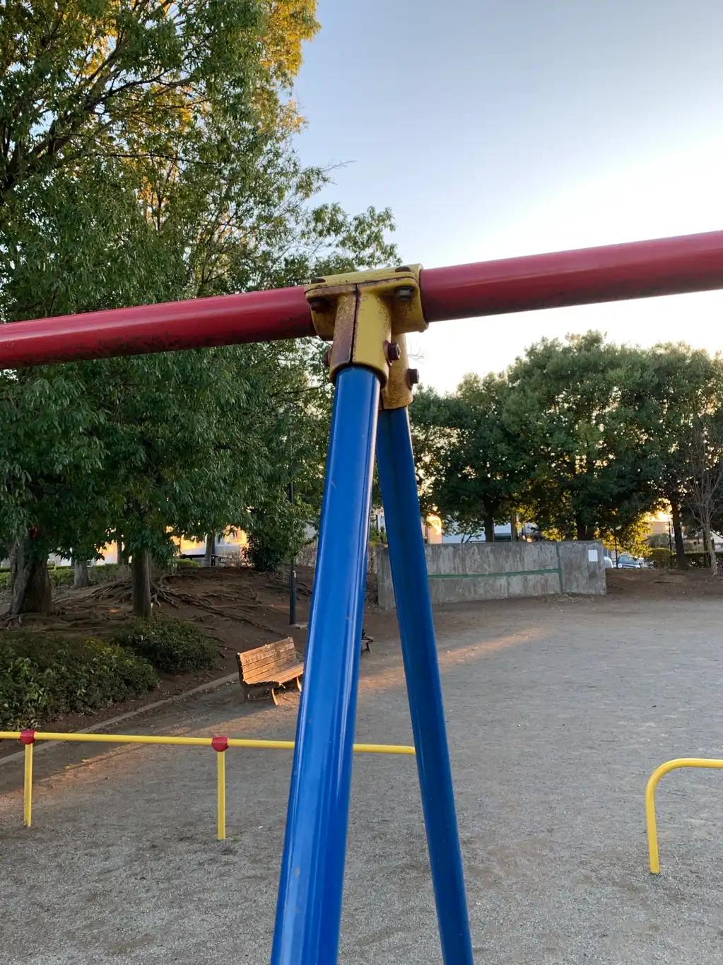 けやき台公園のブランコ