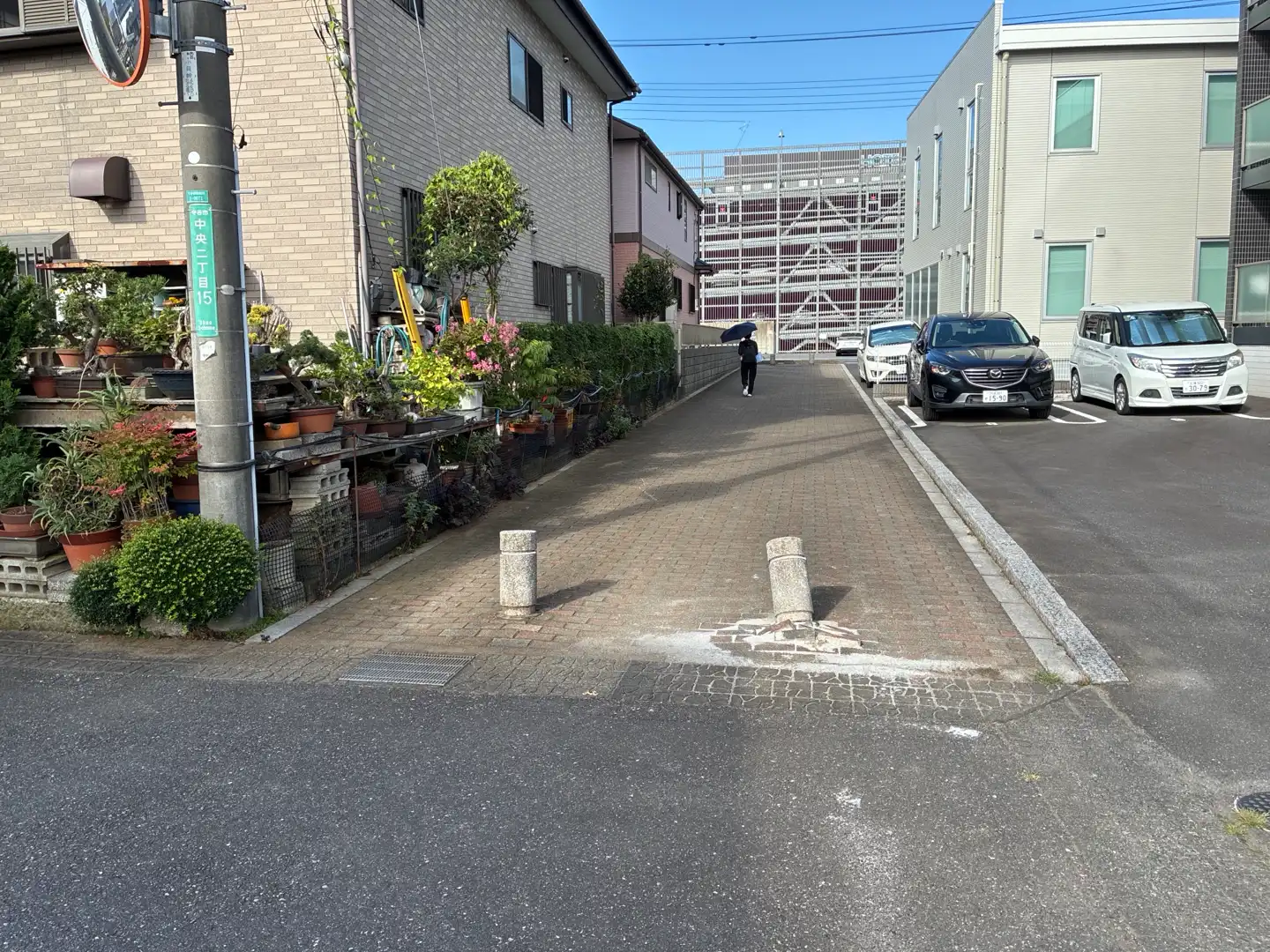 車止め不具合