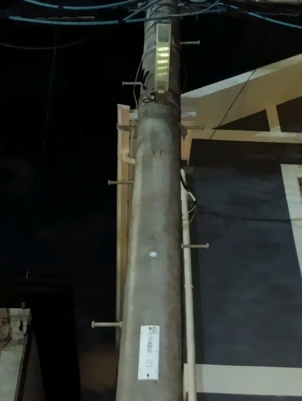 防犯灯LED不具合