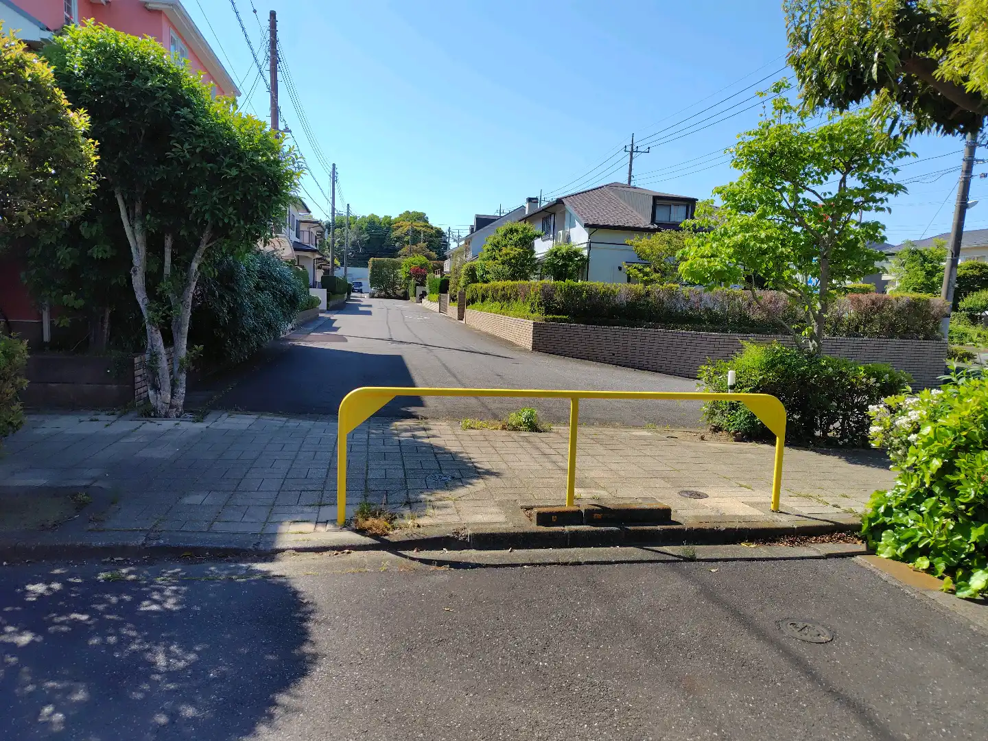 車椅子での通行の際