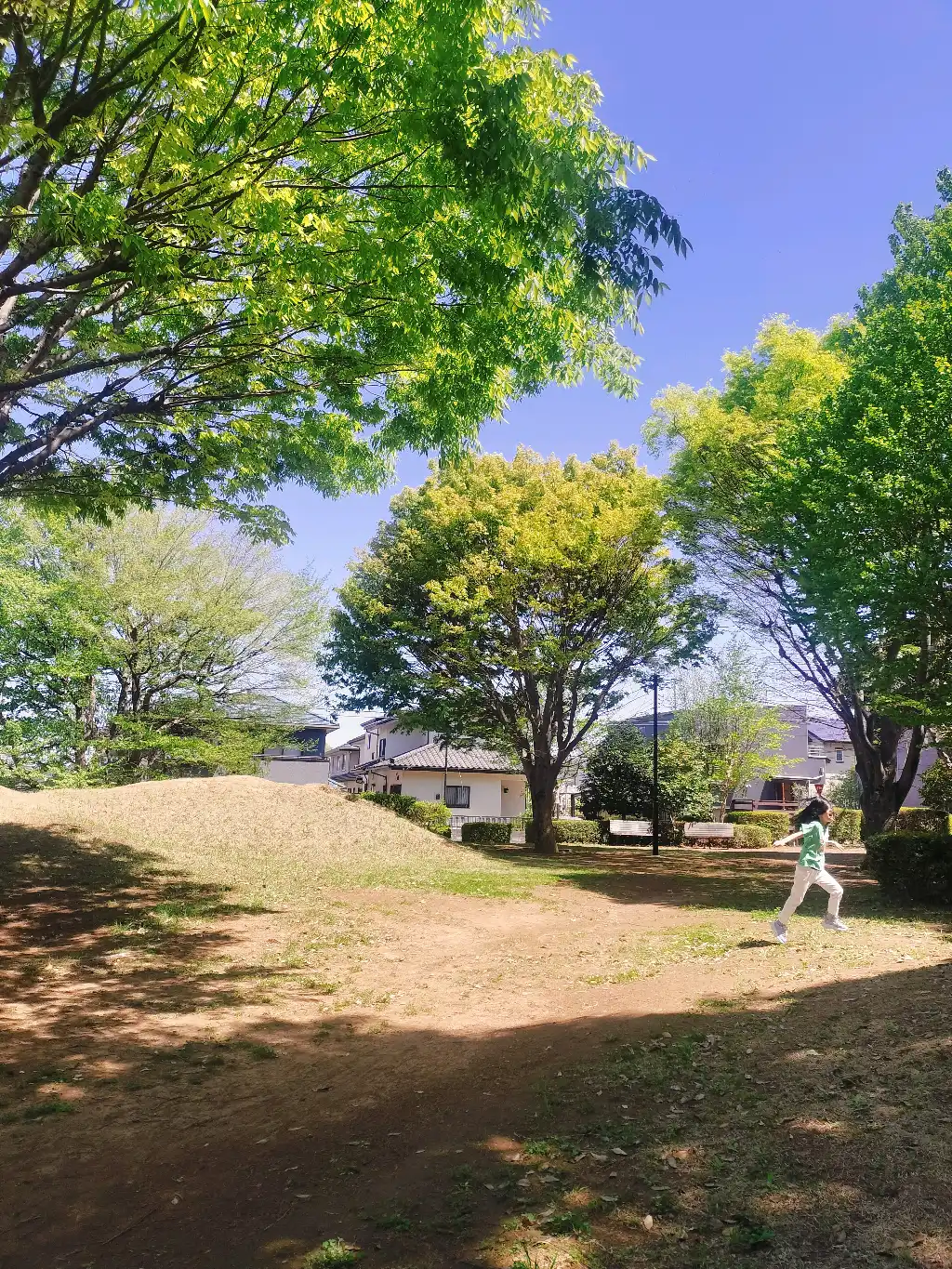 ひだまり公園にて
