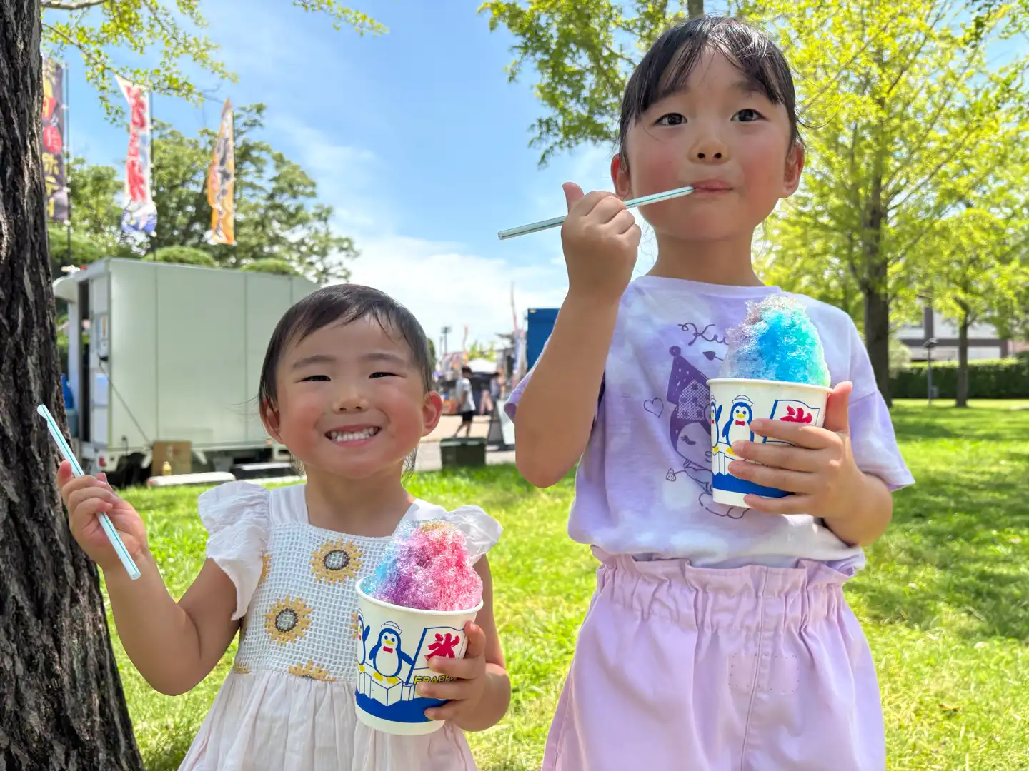 夏はやっぱり　かき氷！！