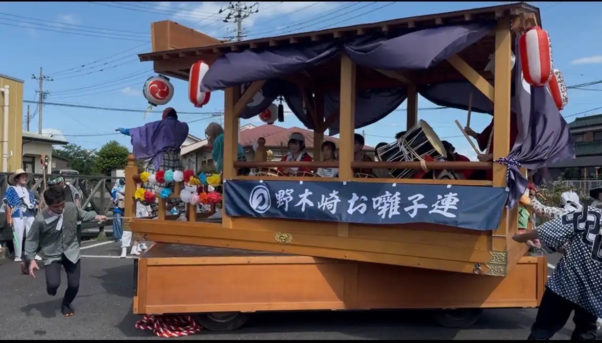 香取神社御祭禮　野木崎お囃子連