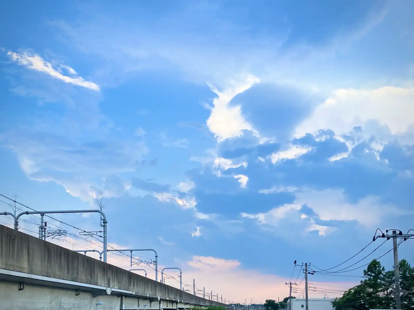 7/30の夕空