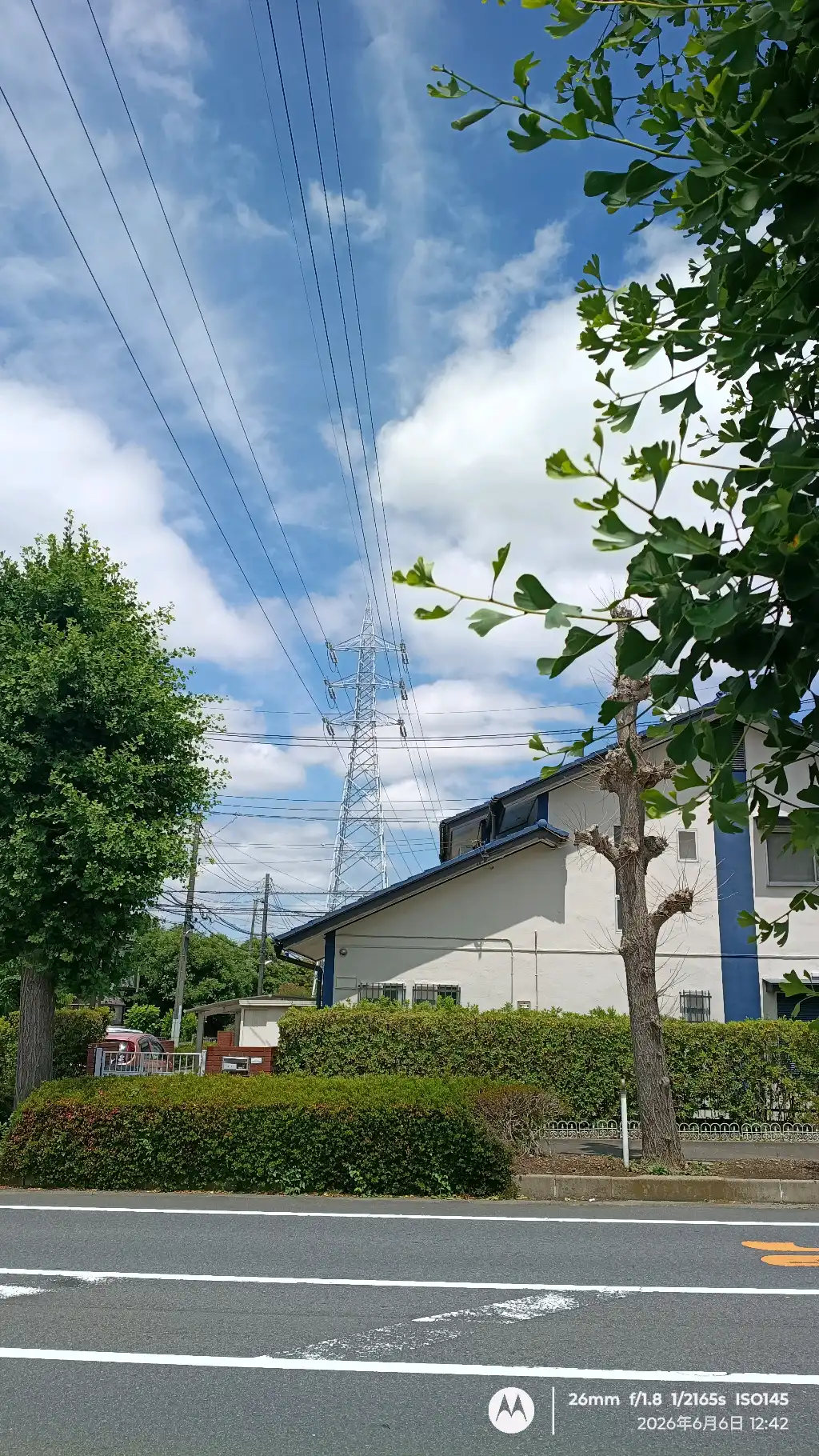 梅雨入り前の快晴☀