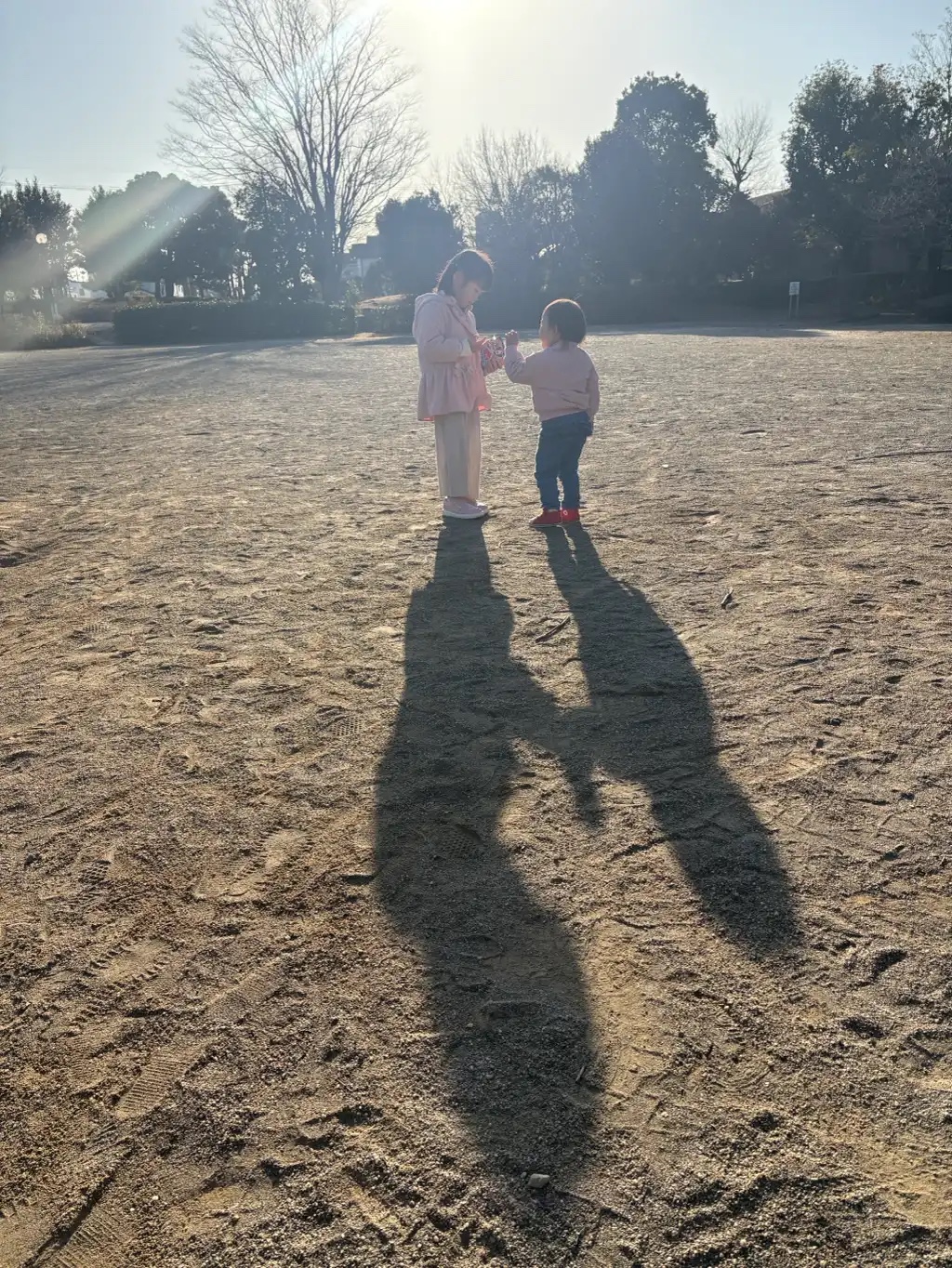 ちょうだ〜い！！わけっこ  はんぶんこ♪